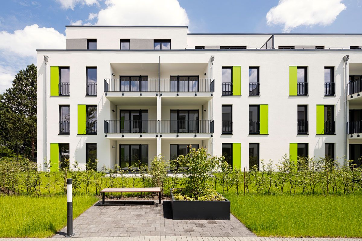 AM Ingenieure Fassadenansicht Wohnen am Graffring