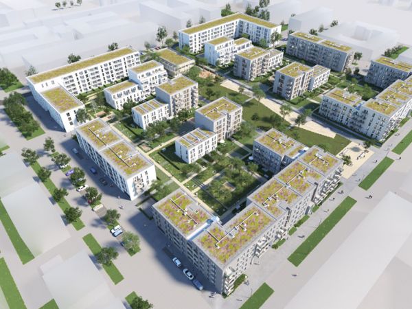 AM Ingenieure VIsualisierung Luftbild VIERZIG549 Düsseldorf