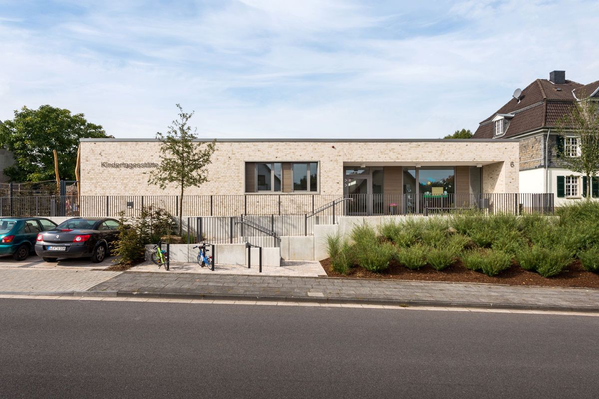 AM Ingenieure Fassadenansicht Kita St. Maurinus