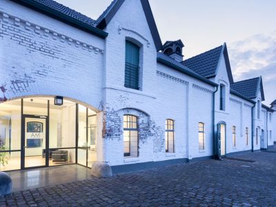 AM Ingenieure Abenansicht Eingang Gut Maarhausen