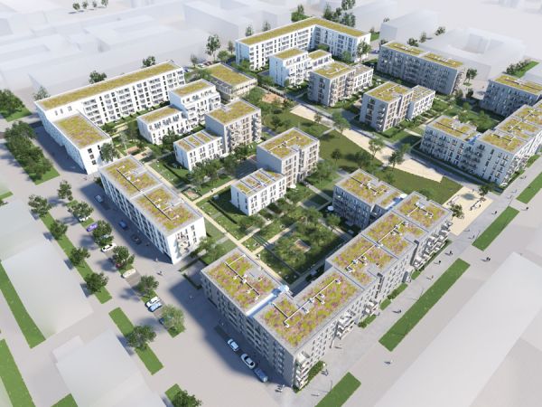 AM Ingenieure Luftbild VIERZIG549 Düsseldorf