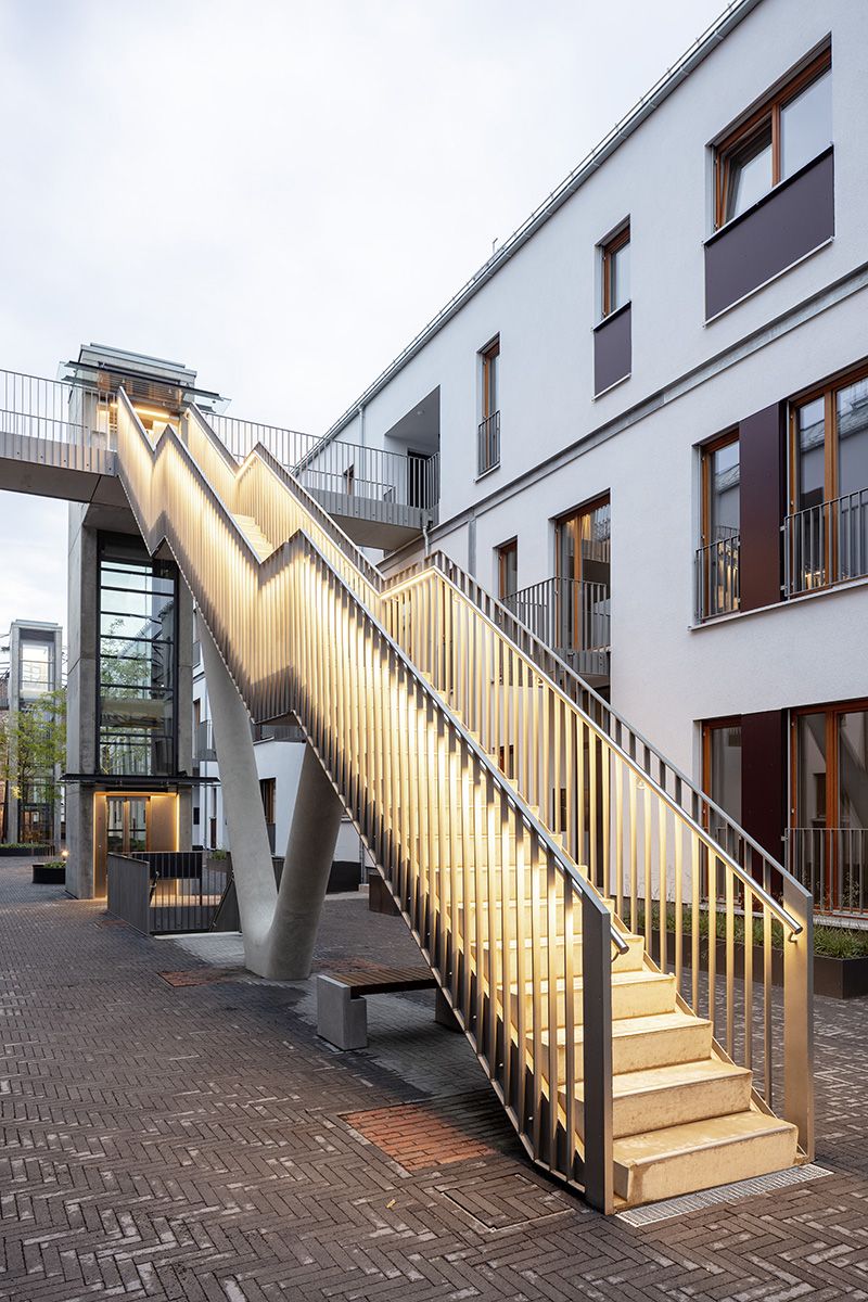 AM Ingenieure Treppe Halle 17 Clouth Köln