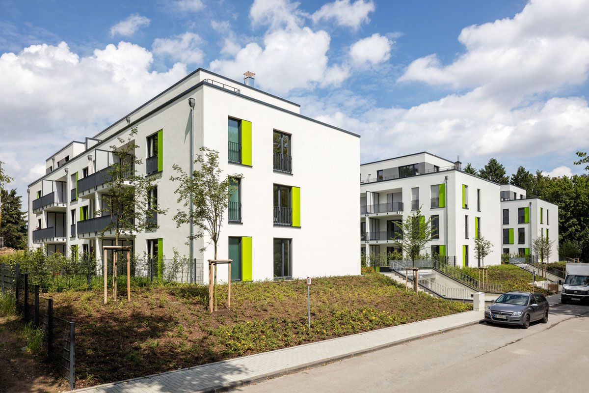 AM Ingenieure Straßenansicht Wohnen am Graffring