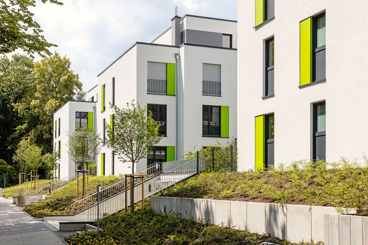 AM Ingenieure Seitenanansicht Wohnen am Graffring